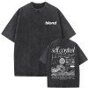Cotton Twashed Vintage Frank Hip Hop Tshirt Ocean Oversized T