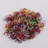 1*10 1.2*10mm Metal Painted Color Open Hoop Iron Diy Handmade Connecting Ring Jewelry