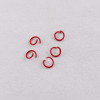 1*10 1.2*10mm Metal Painted Color Open Hoop Iron Diy Handmade Connecting Ring Jewelry