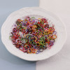 1*10 1.2*10mm Metal Painted Color Open Hoop Iron Diy Handmade Connecting Ring Jewelry