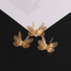 National Style Hollow Three-dimensional Double-layer Butterfly Metal Accessories Diy