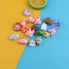 Mixed Cartoon Animal Three-dimensional Rabbit and Turtle Resin Pendant Diy Handmade Bag