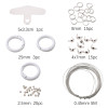 Novice Mobile Phone Chain Material Package Positioning Beads Double Circle Buckle String