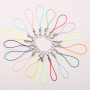 Polyester Mobile Phone Rope with Lobster Clasp Easy-to-detach Pendant Handmade Diy