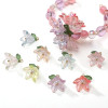 Acrylic Lily Pearl Pendant Loose Beads Handmade Diy Bracelet Necklace Jewelry Materials