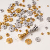 Color-preserving 18k Gold-filled Spacers, Loose Beads, Diy Jewelry Accessories