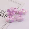 26mm UV plated pony acrylic resin pendant diy handmade keychain bag pendant accessories