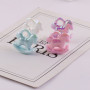 26mm UV plated pony acrylic resin pendant diy handmade keychain bag pendant accessories