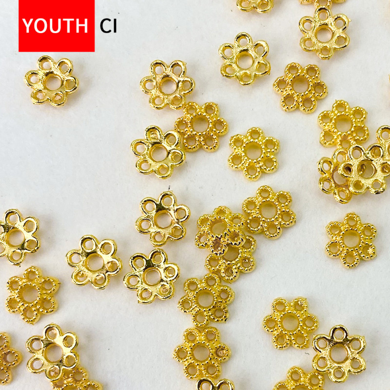 Hollow Receptacle Spacer Diy Handmade Jewelry Accessories Bracelet Bead Material