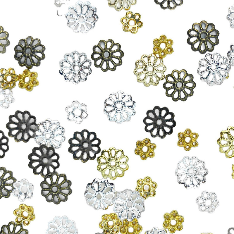 Hollow Receptacle Spacer Diy Handmade Jewelry Accessories Bracelet Bead Material