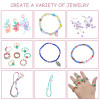 24 Grid Boxed Millet Bead Set Box 3 Colors Contrasting Glass Rice Beads Handmade Diy