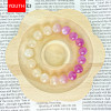 Color-changing Beads Uv Light-changing Resin Cat's Eye Diy Jewelry Beaded Bracelet Glass