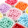 8mm Acrylic Spray Paint Oblique Section Fat Square Beads Handmade Diy Bracelet Necklace