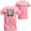 Specially Designed for Cotton Ariat T-shirt, Western Tribal Bull Skull Graphic
