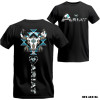 Specially Designed for Cotton Ariat T-shirt, Western Tribal Bull Skull Graphic