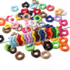 16mm Acrylic Spray Paint Jenga Lace Beads Handmade Diy Bracelet Necklace Jewelry