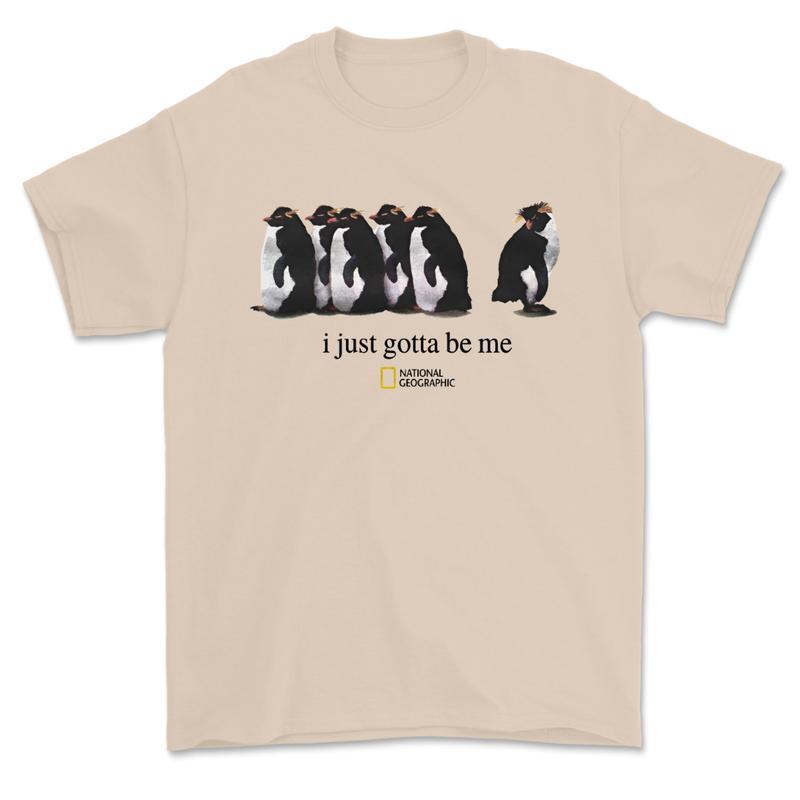 Specially Designed for Cotton I Just Gotta Be Me National Geographic Penguin Shi
