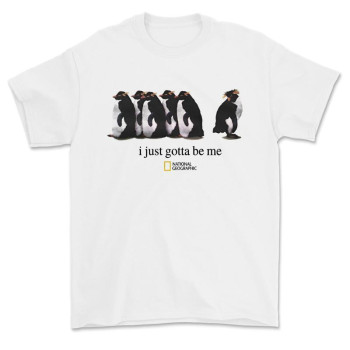 Specially Designed for Cotton I Just Gotta Be Me National Geographic Penguin Shi