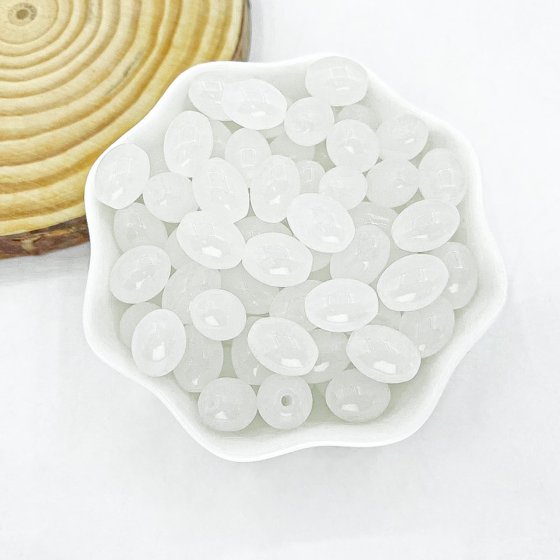 Rice-shaped Beads Loose Handmade Diy Jewelry Accessories Materials Hand String Separated