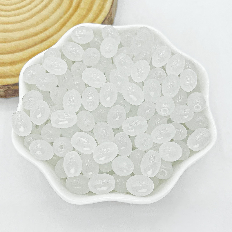 Rice-shaped Beads Loose Handmade Diy Jewelry Accessories Materials Hand String Separated