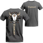 European Code Ariat Men's & Women's T-shirt Tribal Skull & Arrow G