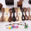 Hot Selling Direct 0.8-1.5mm Korean Wax Wire Wax Rope Necklace Bracelet Leather Diy Hand
