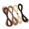 Hot Selling Direct 0.8-1.5mm Korean Wax Wire Wax Rope Necklace Bracelet Leather Diy Hand