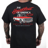 Specially Designed for Cotton Old School Legend Tee Red Chevy'never Outclassed'