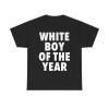 White Boy of the Year Shirt, Man Menswear Oversized
