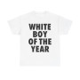 White Boy of the Year Shirt, Man Menswear Oversized