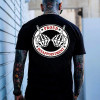 European Code Proud Disappointment Defiant Bone Hand Print Men's T