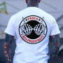 European Code Proud Disappointment Defiant Bone Hand Print Men's T