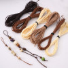 0.8-1.5mm Korean Wax Rope Beaded Bracelet Necklace Mobile Phone Chain Decorative Wire Diy