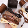 0.8-1.5mm Korean Wax Rope Beaded Bracelet Necklace Mobile Phone Chain Decorative Wire Diy