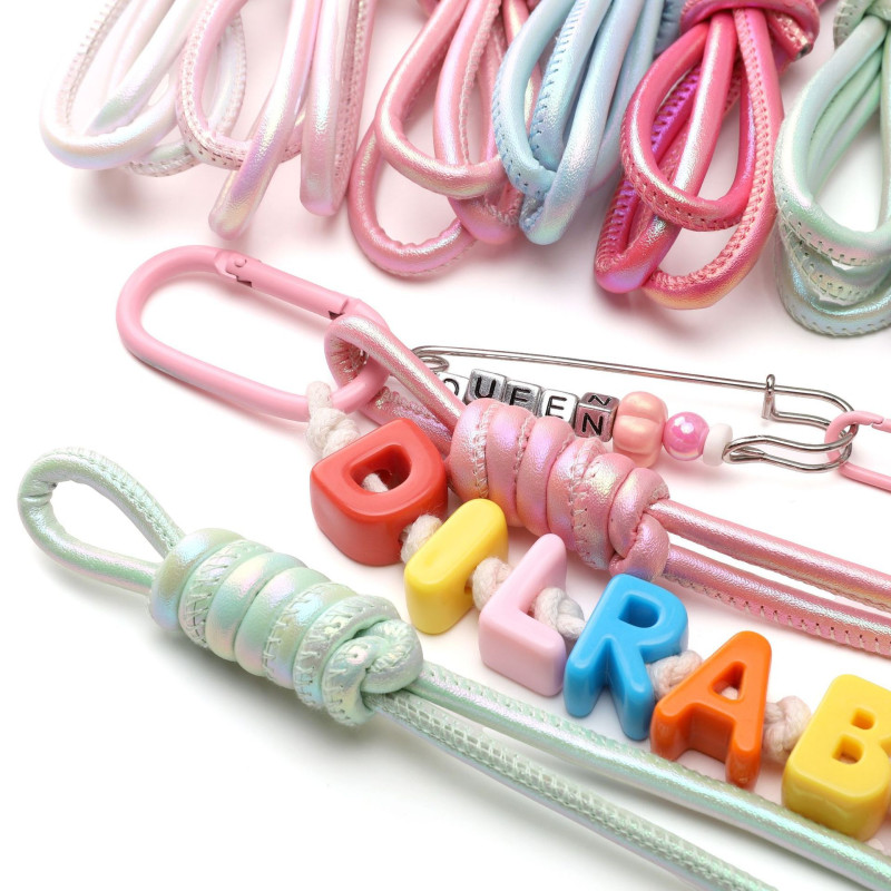 6mmpu Leather Rope Mobile Phone Chain Pendant Imitation Diy Handmade Bag Jewelry Material