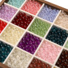8/10mm High Transparent Glass Beads Round Loose Handmade Diy Bracelets Mobile Phone