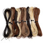 Simple Korean Wax Thread Wax Rope Handmade Diy Beads Bracelet Necklace Jewelry