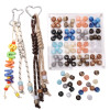 Resin Large Hole Beads Loose Diy Necklace Bracelet Jewelry Accessories Mobile Phone Chain