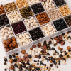 Various Styles of Hemu Wood Beads Handmade Diy Bracelets Necklace Accessories Decorative