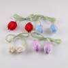 Elegant French Tulip Bud Diy Handmade Hair Ties Headdress Clothing Decoration Materials
