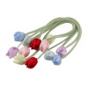 Elegant French Tulip Bud Diy Handmade Hair Ties Headdress Clothing Decoration Materials