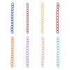 5cm Color Paint Extension Chain Tail Diy Jewelry Keychain Bag Pendant Auxiliary Material