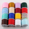 0.8mm Color No. 72 Jade Thread Braided Knotted Rope Diy Handmade Beaded Bracelet Jewelry