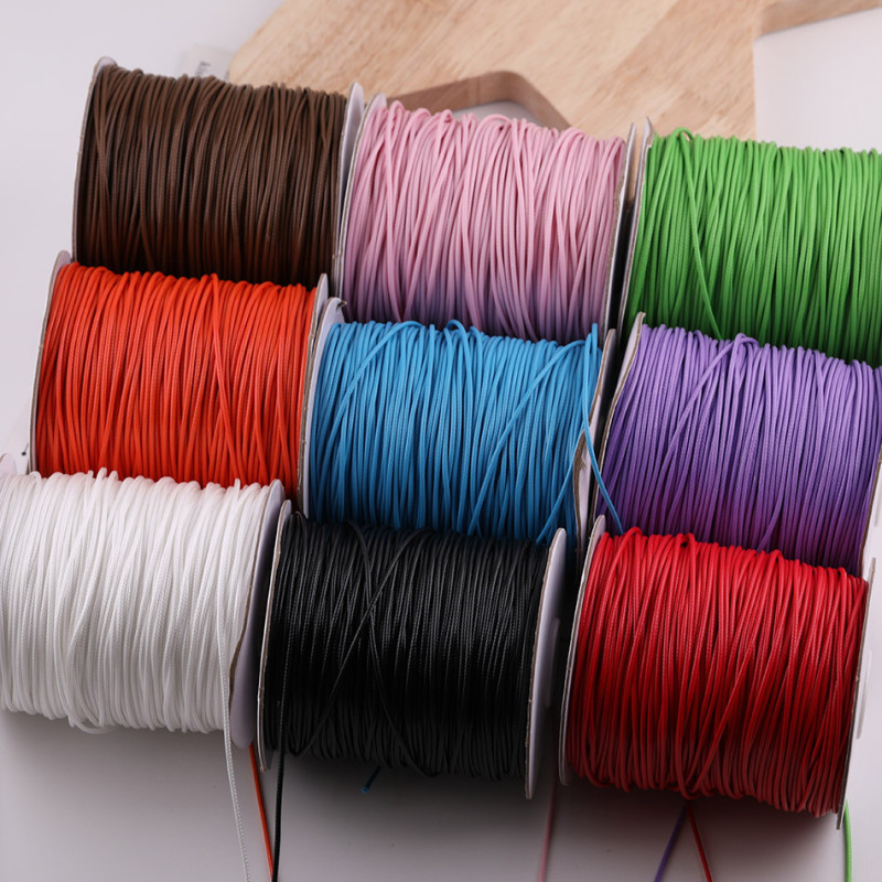 10 Meters 1.5mm Color Korean Wax Wire Wax Rope Imitation Leather Diy Handmade Necklace