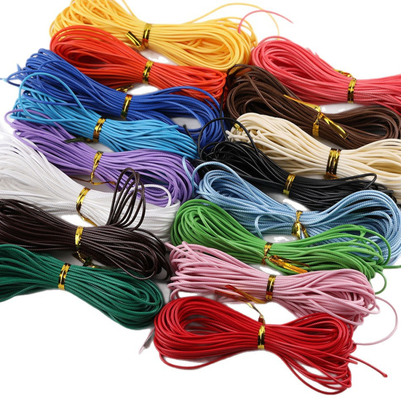 10 Meters 1.5mm Color Korean Wax Wire Wax Rope Imitation Leather Diy Handmade Necklace