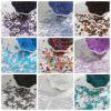 Transparent Rice Beads Glass Loose Beading Accessories Handmade Diy Hand Chain Hairpin