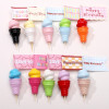 Acrylic Painted Ice Cream Cone Beads Loose Handmade Diy Bracelet Mobile Phone Chain