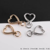 Simple Love Heart-shaped Opening Spring Buckle Diy Handmade Luggage Connection Bracelet