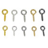 Horn Nails Diy Jewelry Accessories Pearl Screws Self-tapping Punching Sheep Eye Cute