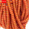 5*8mm Jade Glass Beads Wheel Abacus Jewelry Accessories Separated Loose